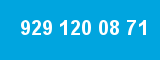 929 120 08 71 929 120 08 71